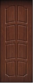 Накладка на 	Тульскую дверь Б45 ТERMO ФЛАГМАН  МДФ12мм ОРЕХ ГРЕЦКИЙ (для двери шириной 960 мм)