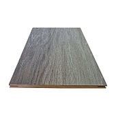 Добор телескопический (1шт*2,15м) для Бульдорс, МДФ шириной 200мм, покрытие ПВХ (дуб шале серебро)