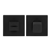 Завертка на квадратной розетке Code Deco Slim (31655, BLM черный матовый, КВАДРАТ, арт. WC-3016)