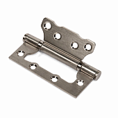 Петля без врезки универс. Elemento 100*75*2,5 (матовый никель)