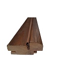 Коробка ТЕЛЕСКОП шпон НАТУР.ДУБ 40-я четв. с упл. (RUMAX) (тон коньяк, 70*40, 2100)