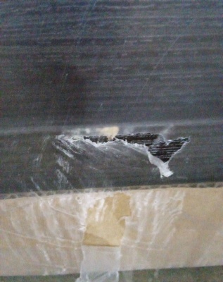 ДО 80 Вена кипарис темный, покрытие Экошпон (ALBERO) лот 17694528