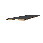 Добор телескопический Classic Baguette ZADOOR, Полипропилен (матовый графит, 10*150, 2070)