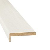 Наличник плоский телескоп., покрытие Экошпон (ALBERO) (кипарис белый, 24*70, 2150)