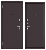 ФЭМЕЛИ МАСС, СТАЛЬ (2050*860, левая, Ночная задвижка, букле шоколад, хром)