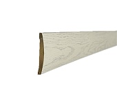 Наличник полукруглый МДФ ZF (TLC) ZADOOR, ZaFlex (белая патина, 10*70, 2130)