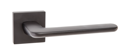 Ручка дверная Лана, матовый черный никель