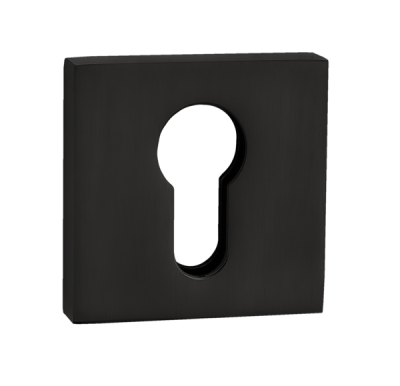 Накладка кв. на цилиндр РЕНЦ 03, черный