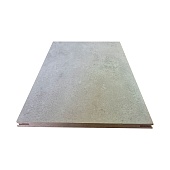 Добор телескопический (1шт* ДЛИНА 2,07м) для Бульдорс, МДФ шириной 200мм, покрытие ПВХ (бетон бежевый)