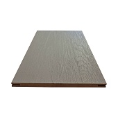 Добор телескопический (1шт*2,15м) для Бульдорс, МДФ шириной 200мм, покрытие ПВХ (дуб серый матовый)