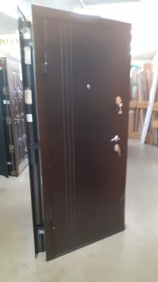 Дверь металл модель Экстра, дуб золотой, 2050*860, Левая, лот 9261391