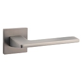 Дверная ручка H-30134-A на квадратной розетке Slim (32793, GRF графит)