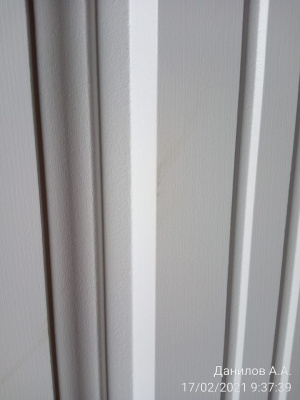 Бульдорс MASS 90, Букле шоколад, МДФ ларче шоколад 9S 104, ларче белый 9S 104. 2050*880, правая, лот c086685 